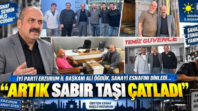 Ögdük: Artik sabır taşı çatladı...