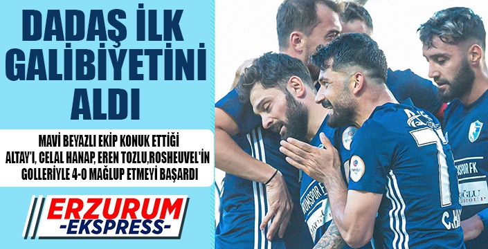 İLK 3 PUAN, 4 GOLLE GELDİ