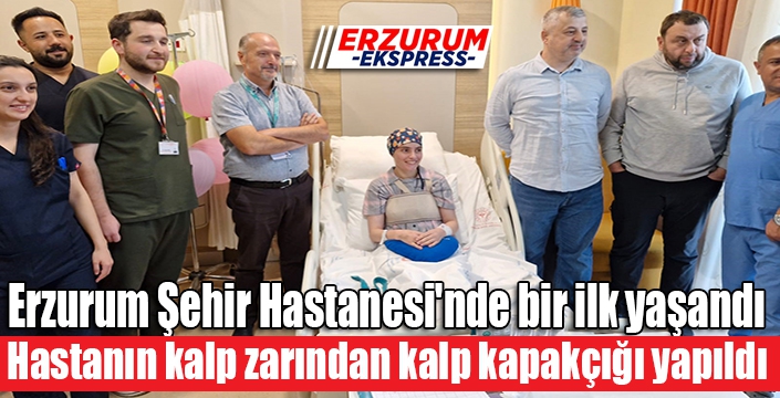 Hastanın kalp zarından kalp kapakçığı yapıldı