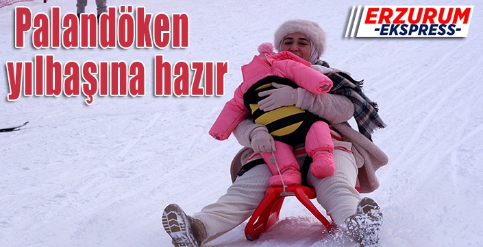 Palandöken yılbaşına hazır