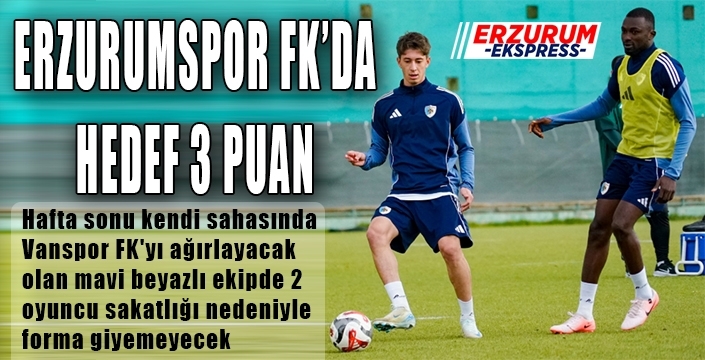 Mavi Beyazlı Kulüpte hedef 3 puan