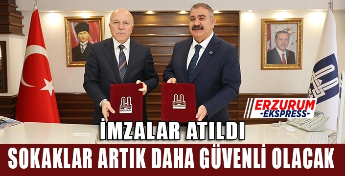 Palandöken'de sokaklar artık daha güvenli olacak
