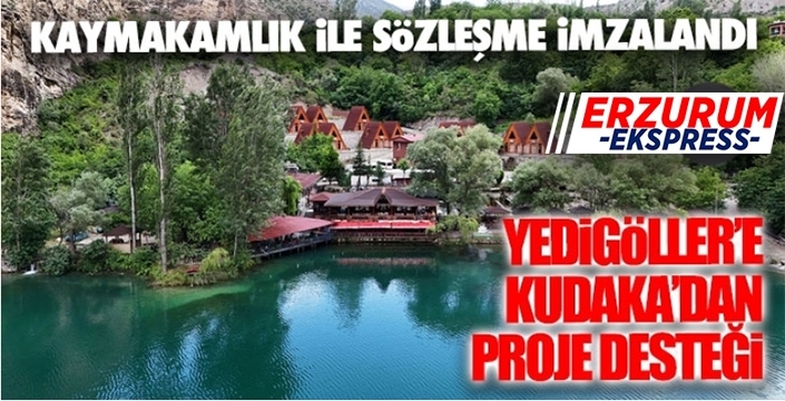 Yedigöller'e KUDAKA'dan proje desteği