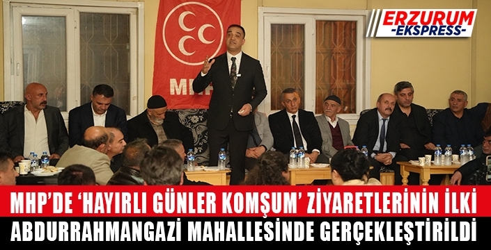 Başkan Yurdagül Abdurrahmangazi mahallesi sakinleriyle buluştu
