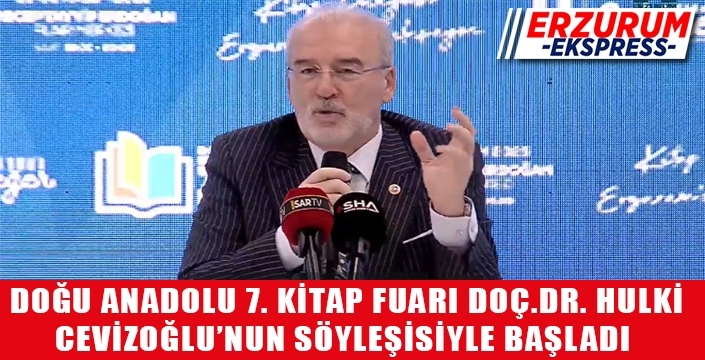 Doğu Anadolu 7. Kitap Fuarı Erzurum'da açıldı