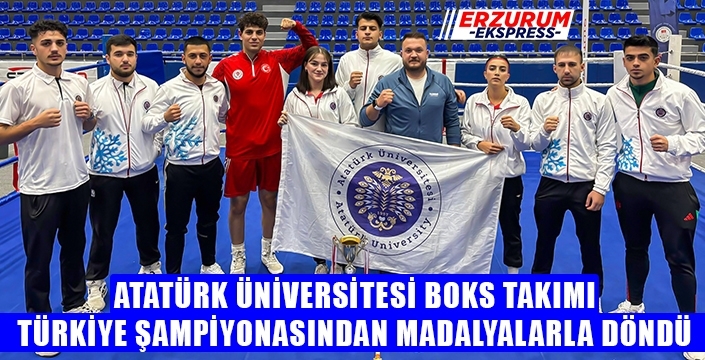Türkiye Şampiyonası'ndan madalyalarla ile döndüler.