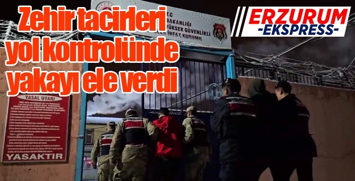 Erzurum'da zehir tacirlerine operasyon...