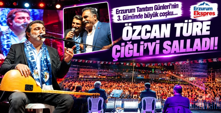 Çiğli'de Erzurum coşkusu...