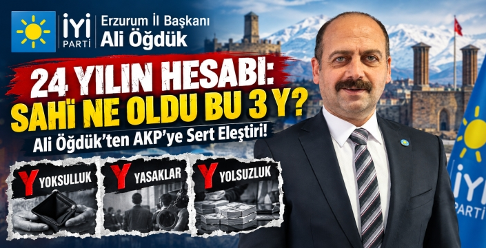 Sahi Ne Oldu Bu 3 Y? Ali Öğdük’ten AKP’ye Sert Eleştiri