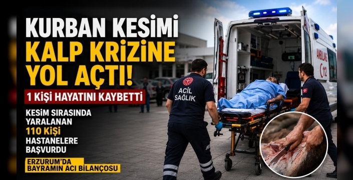 Acemi kasaplar hastanelik oldu, bir kişi yaşamını yitirdi