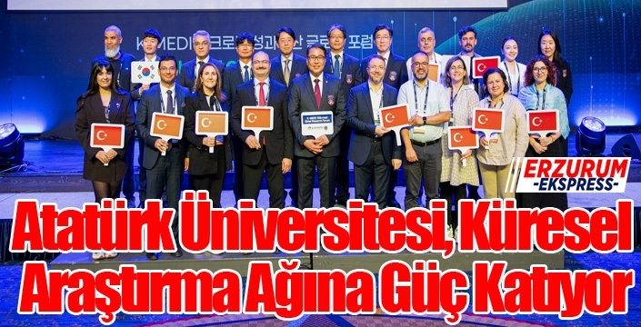 Atatürk Üniversitesi, Küresel Araştırma Ağına Güç Katıyor