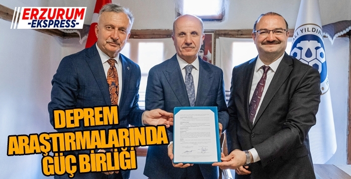 Deprem Araştırmalarında Güç Birliği