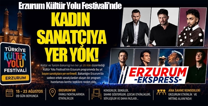 Erzurum’da “Bıyık bıyığa” festival!