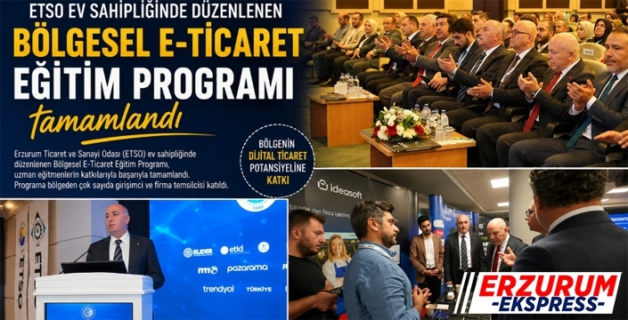 ETSO Ev Sahipliğinde Düzenlenen Bölgesel E-Ticaret Eğitim Programı Tamamlandı
