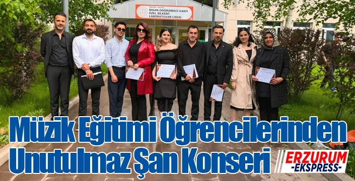 Müzik Eğitimi Öğrencilerinden Unutulmaz Şan Konseri