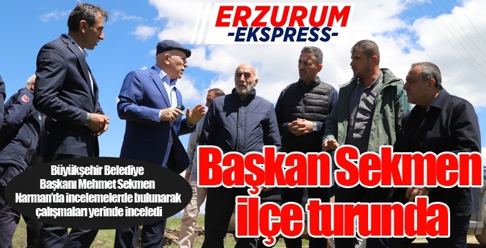 Sekmen ilçe turunda...