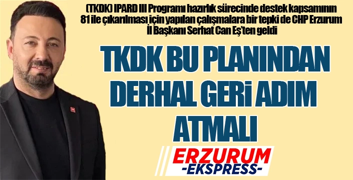 TKDK'ya bir tepki de Serhat Can Eş'ten geldi...